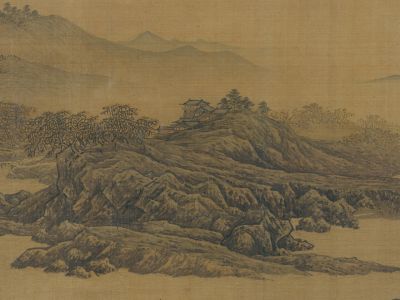 李唐 摹范宽溪山独钓