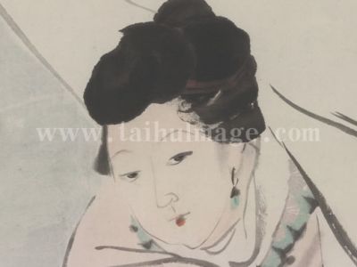 任伯年 梅花仕女