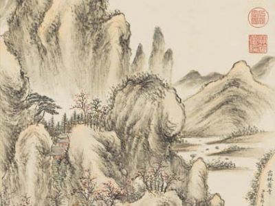 董邦达 霜林萧寺