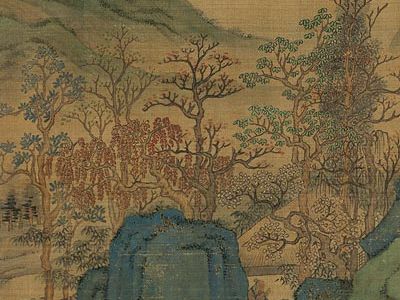 趙孟頫 山水图