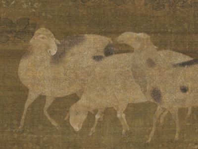 刘松年 秋林放牧图